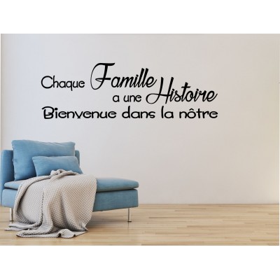 Texte mural - Famille